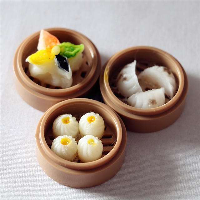 resin mixed simulated food 3d resin accessories