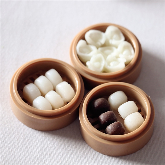 resin mixed simulated food 3d resin accessories