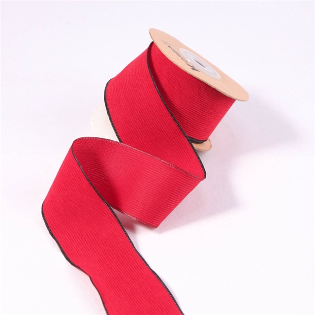 corduroy striped edge woven tape