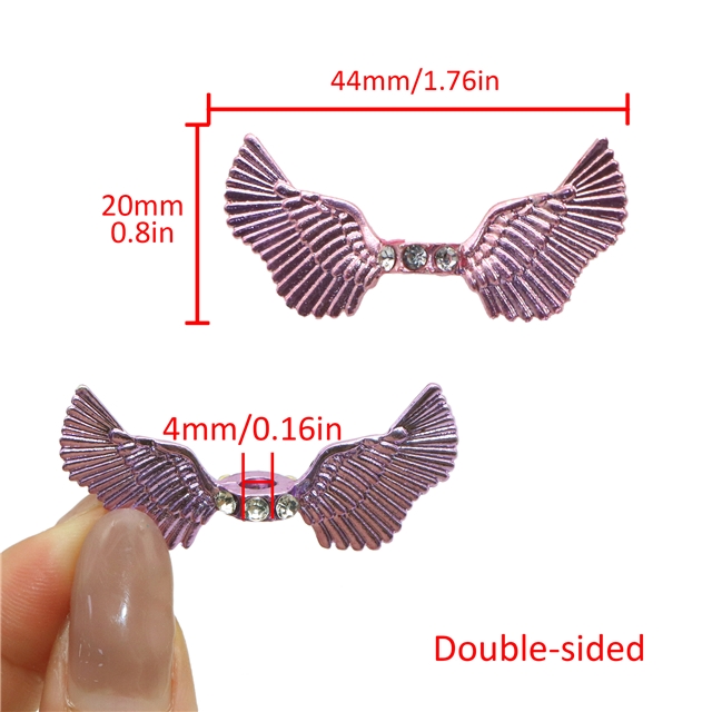 alloy plating butterfly wings drop oil alloy beads