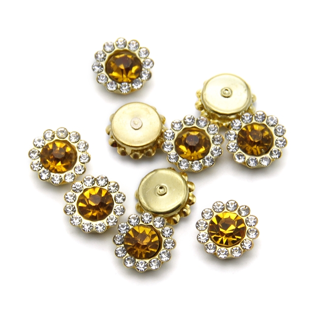 gold bottom diameter is about 12mm(0.48
