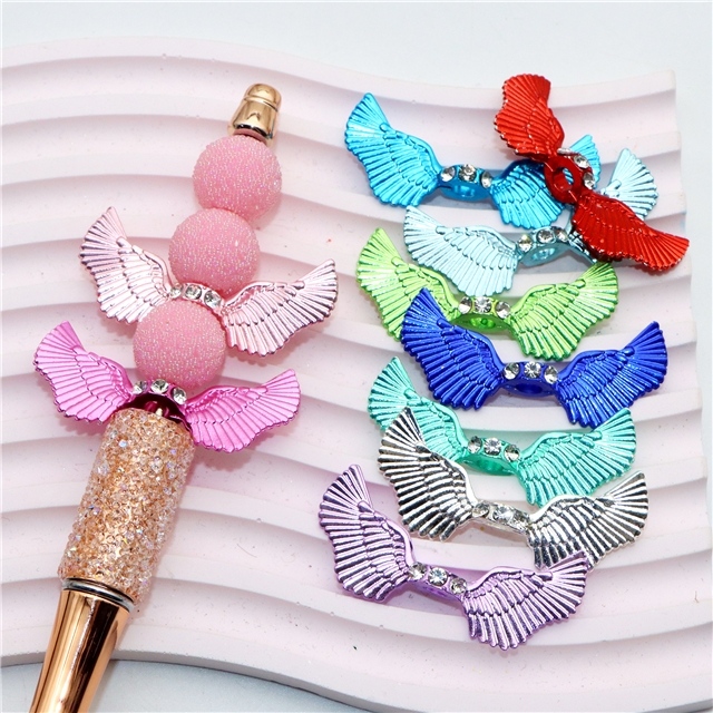 alloy plating butterfly wings drop oil alloy beads