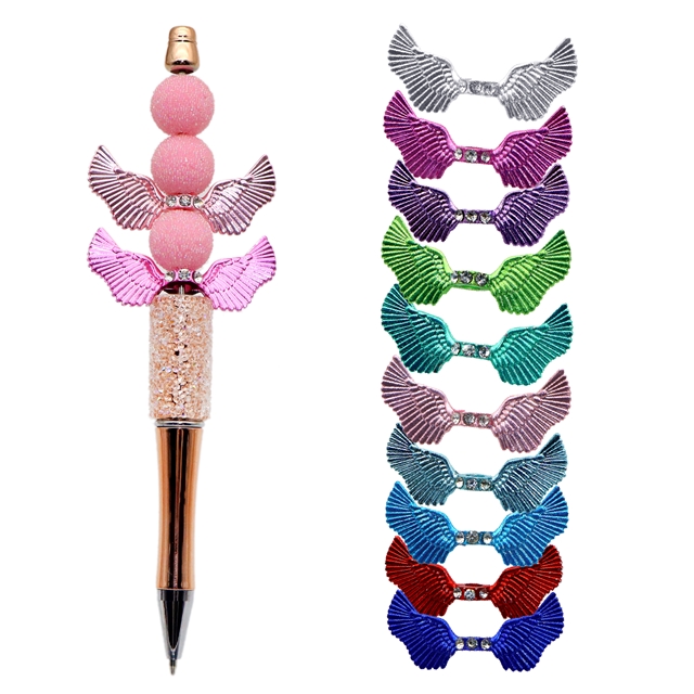 alloy plating butterfly wings drop oil alloy beads