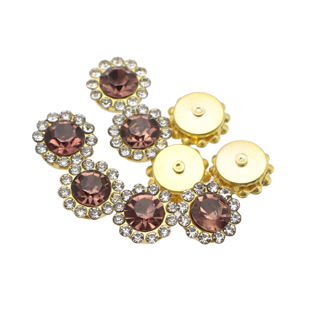 gold bottom diameter is about 12mm(0.48