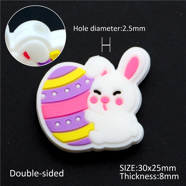 silicone easter series silicone bead