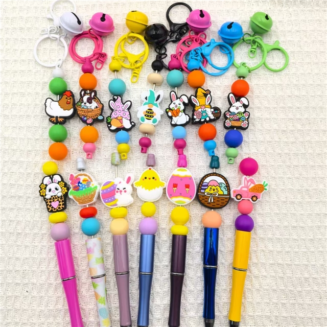 silicone easter series silicone bead