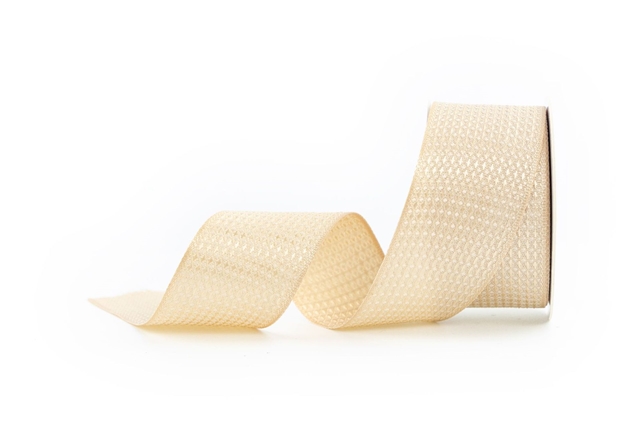 polyester high gloss bubble grid polyester cotton tape