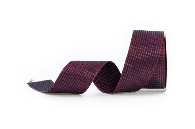 polyester high gloss bubble grid polyester cotton tape