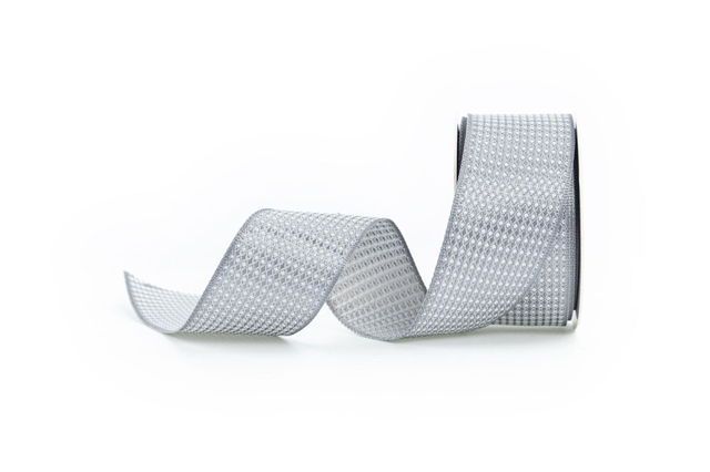 polyester high gloss bubble grid polyester cotton tape