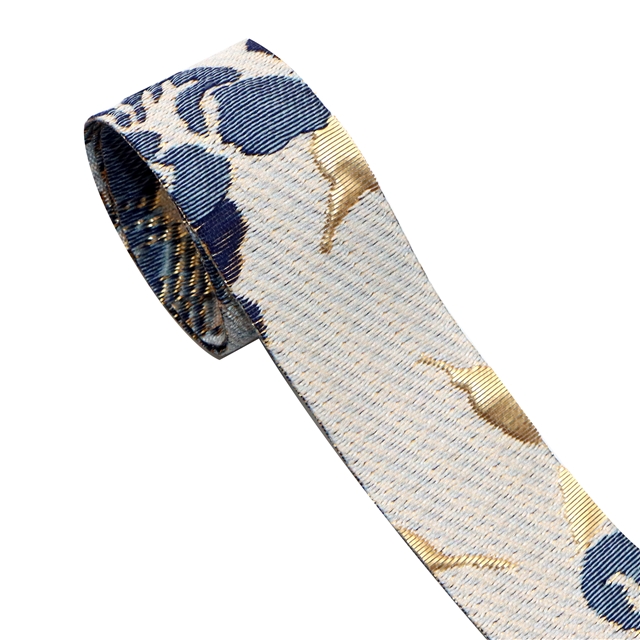 polyester vintage single-sided gold and silver embroidered flower ribbon 01,pink rose,2.5cm(1