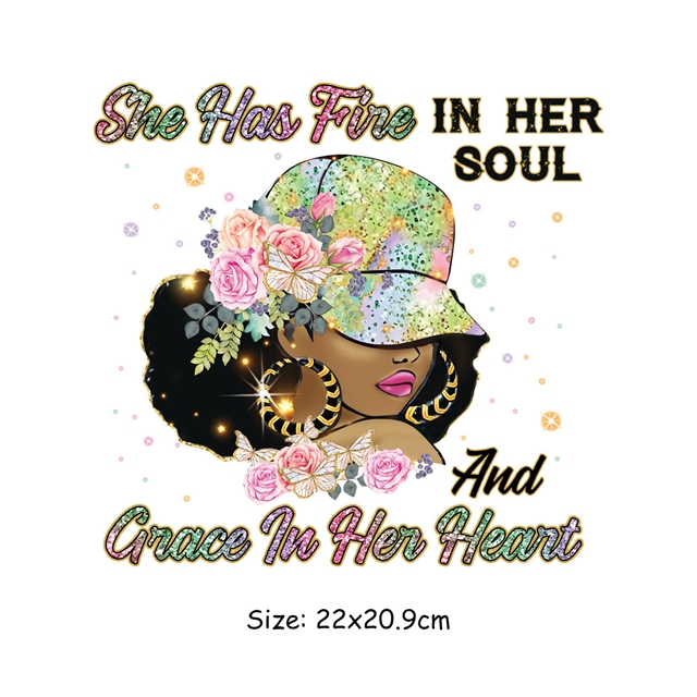 peekaboo girl series Iron on stickers