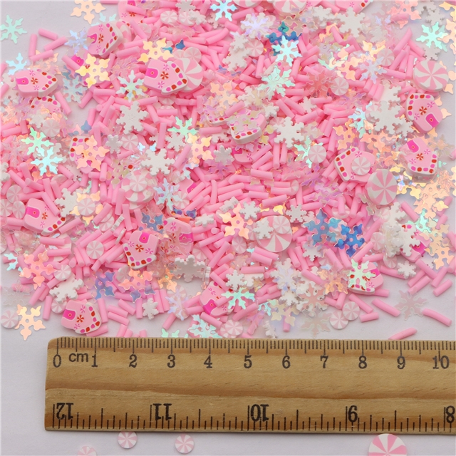 Christmas series soft ceramic slice packaging filler