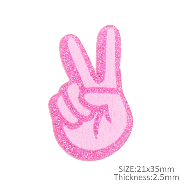 acrylic printed fine glitter acrylic