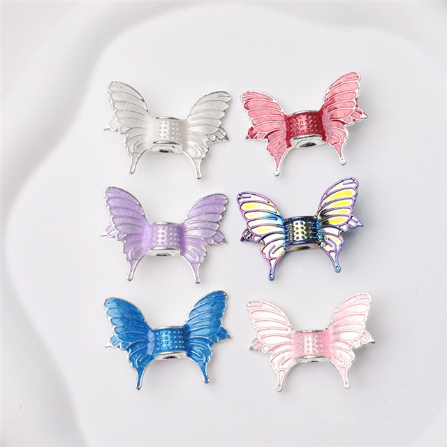 alloy plating butterfly wings drop oil alloy beads