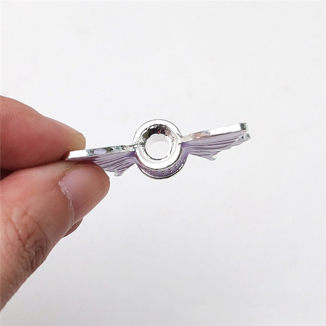 alloy plating butterfly wings drop oil alloy beads
