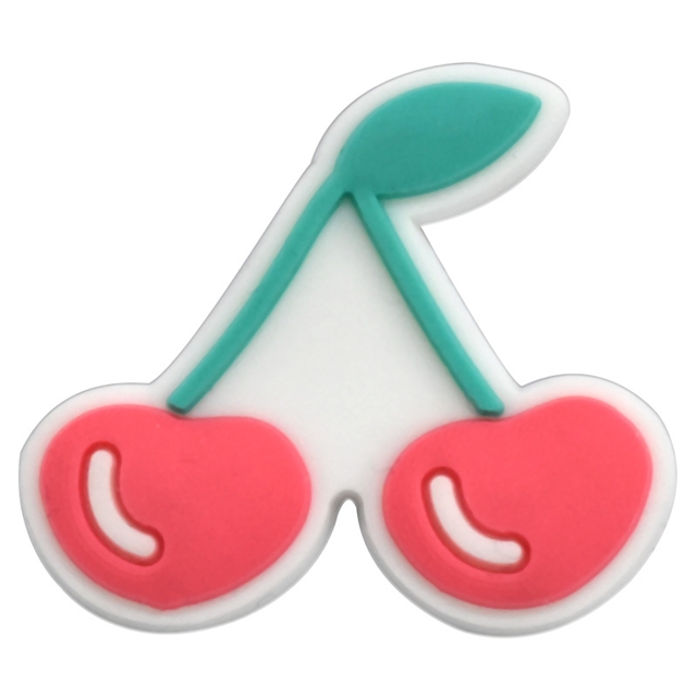 summer series pvc soft rubber shoe buckle