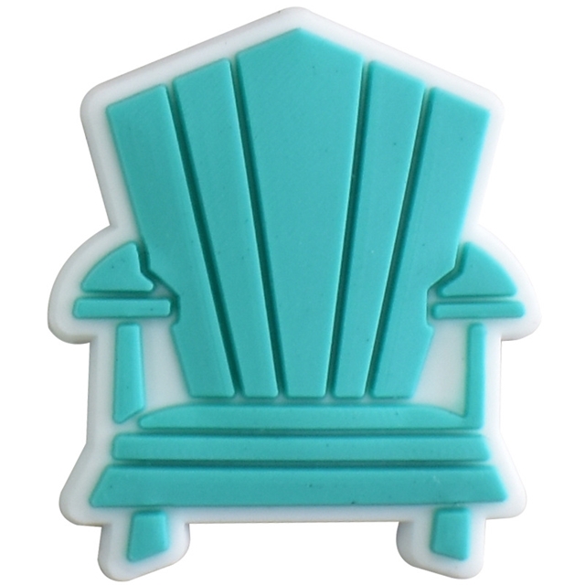 summer series pvc soft rubber shoe buckle