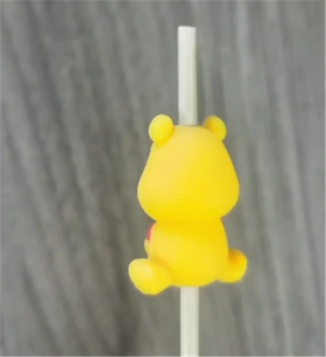 silicone three-dimensional winnie silicone bead