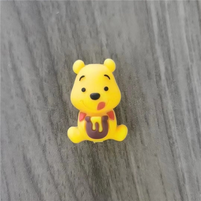 silicone three-dimensional winnie silicone bead