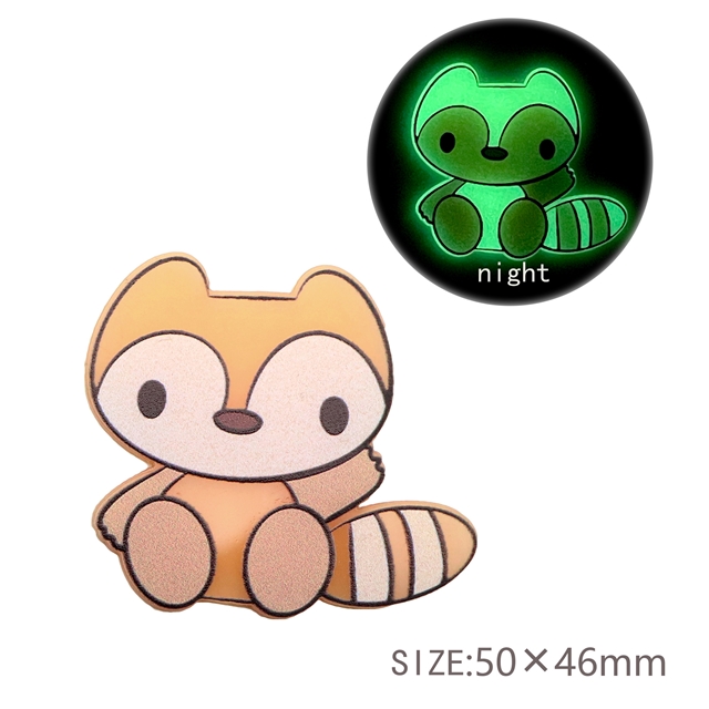acrylic glow in the dark animals series printed acrylic