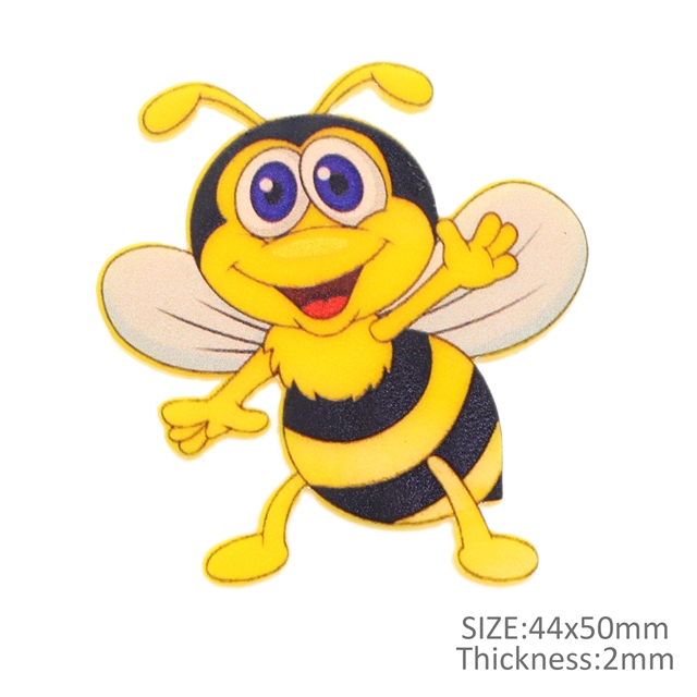 acrylic bee series printed acrylic 4#