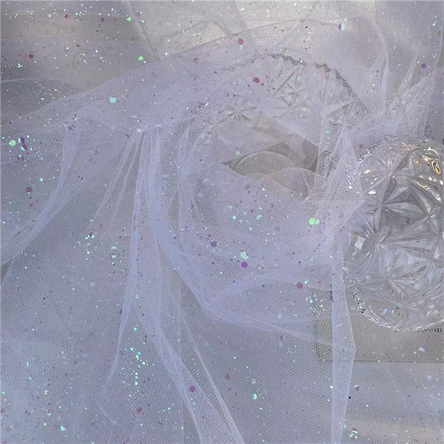 glitter sequin mesh fabric