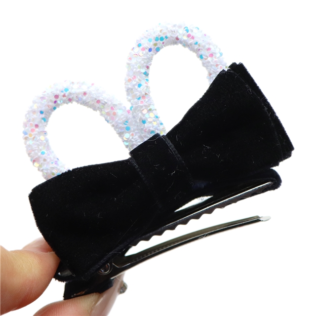 rabbit ears bow hair clip