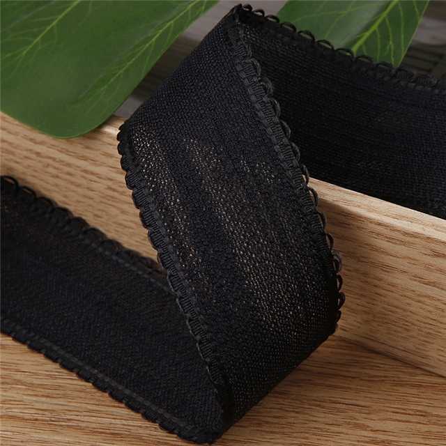 polyester plain lace stripe ribbon