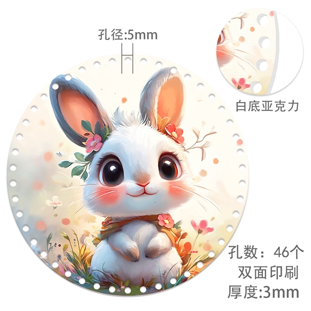 Chinese Zodiacdouble sided acrylic circle