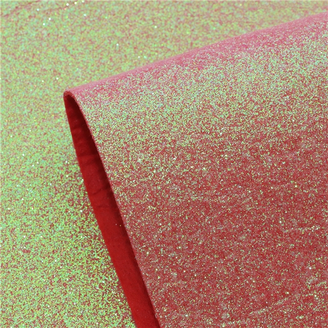 non-woven fabric plain fine glitter non-woven fabric 20*33cm(7.9*13