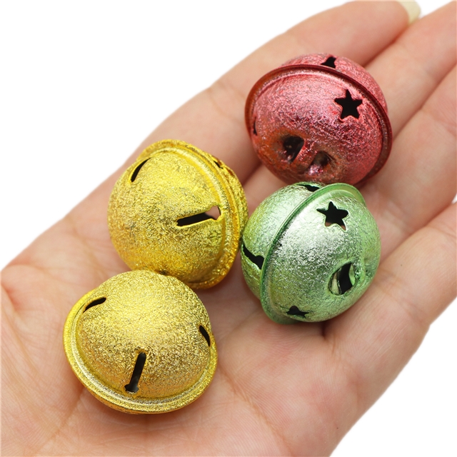 metal matte metal snowflake bell