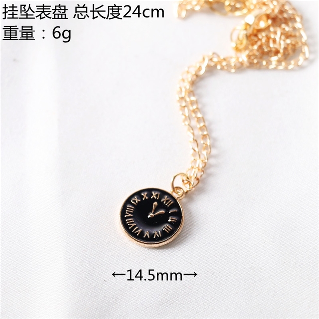 alloy chain alarm clock micro landscape ornament