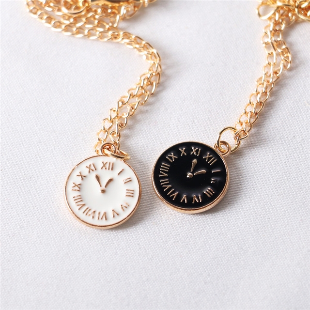 alloy chain alarm clock micro landscape ornament