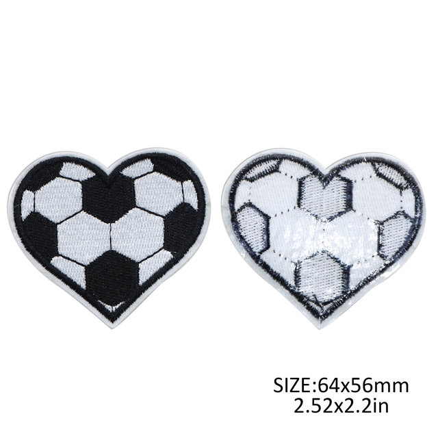 back with glue ball embroidery patch (back with glue) 3#