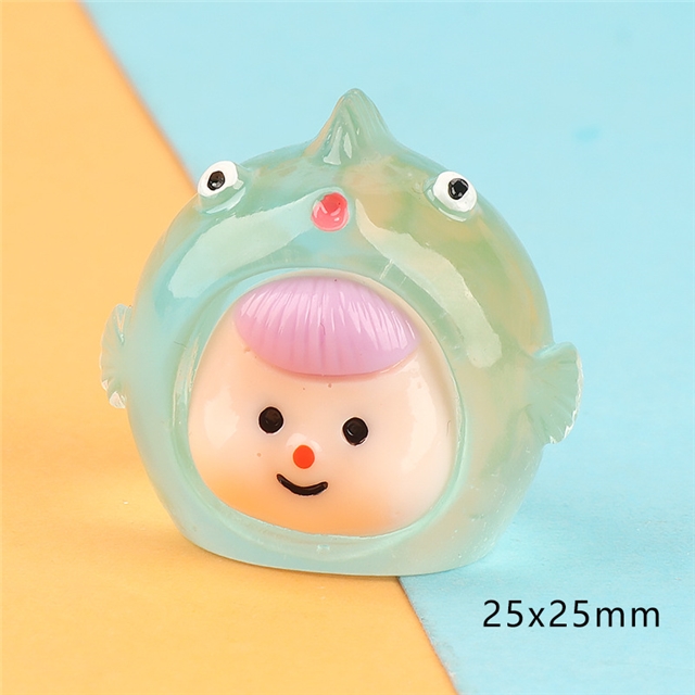 resin glow constellation girl micro landscape decoration