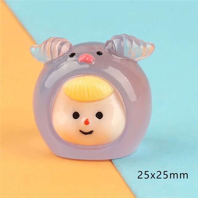 resin glow constellation girl micro landscape decoration