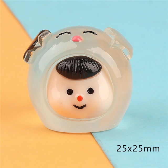 resin glow constellation girl micro landscape decoration