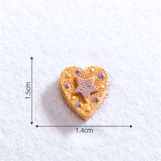 resin cute christmas gingerbread man resin micro landscape decoration