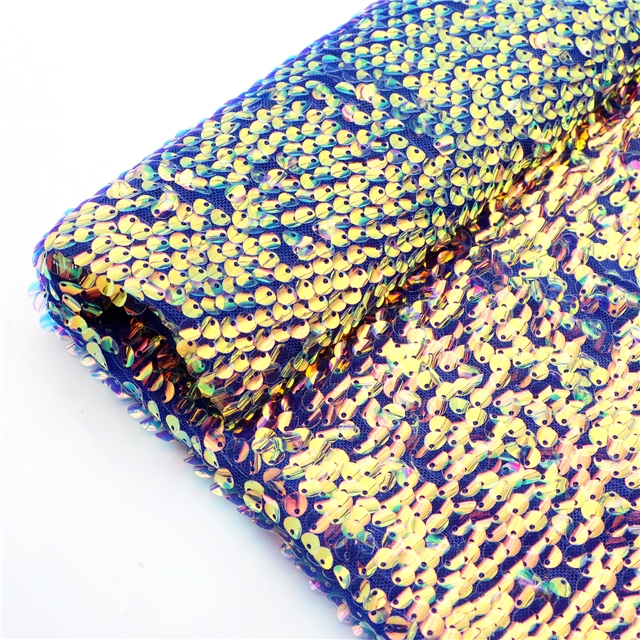 sequins fabric 1#,royal blue,50*120cm(19.7*47.2