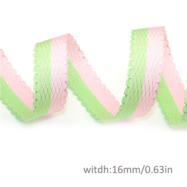 polyester Two tone double-sided polyester cotton moon ribbon 6#,16mm(5/8