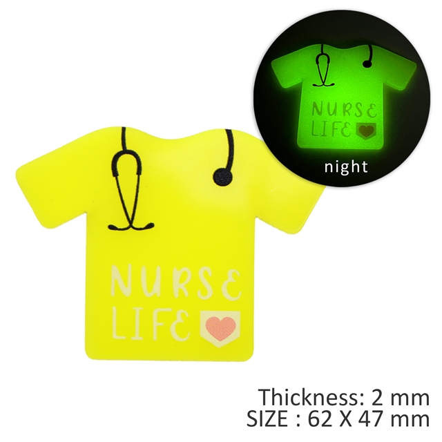 acrylic glow in the dark series printed acrylic