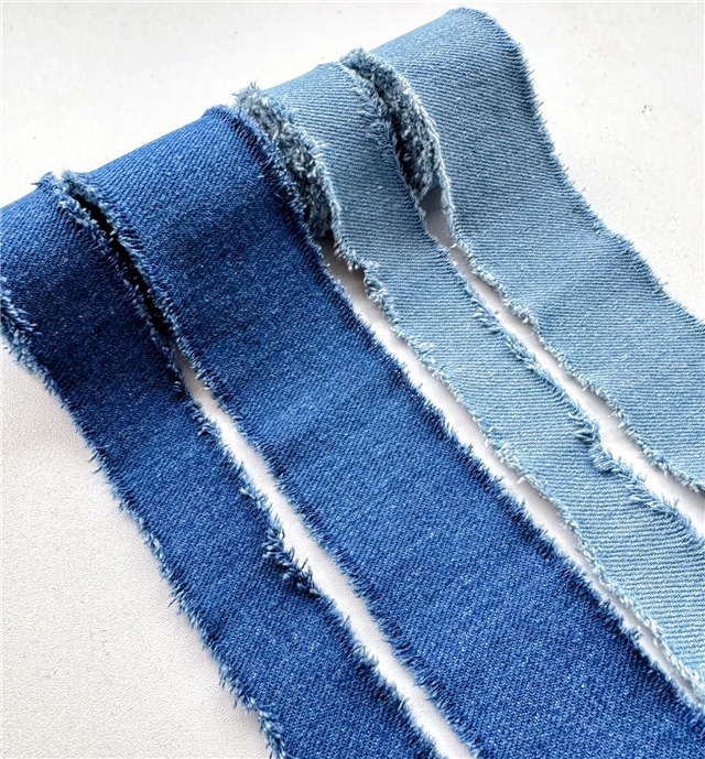 cowboy frayed fabric strip(2 yards/roll)