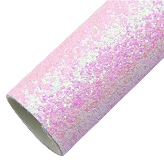 synthetic leather plain chunky glitter imitation ceramic faux leather 20*33cm(7.9*13