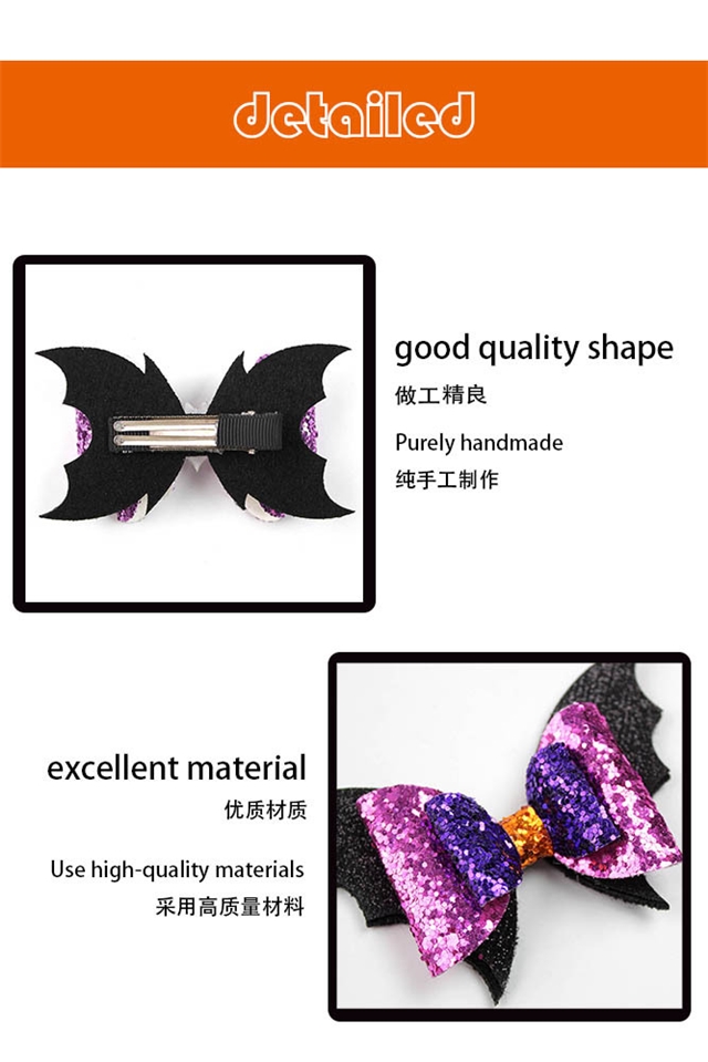 leather halloween series hairpin