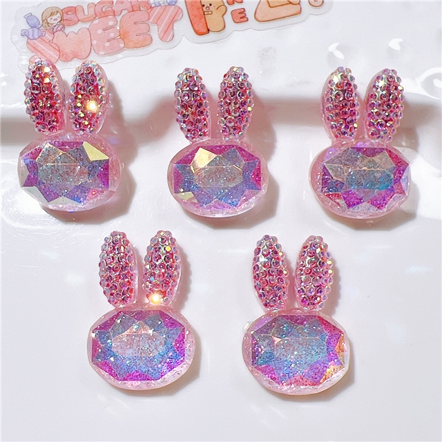 resin plating section heart 3d resin accessories