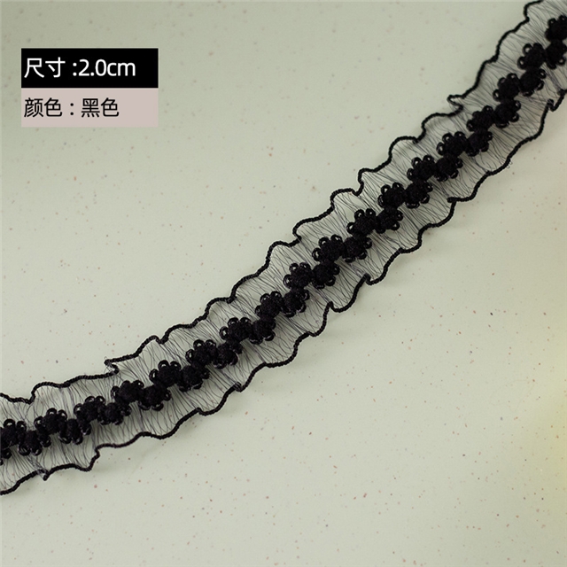 nylon fish silk elastic lace elastic band 2.0cm(0.8