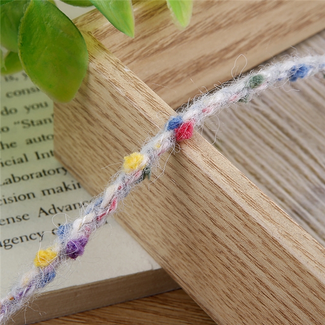 polyester rainbow bean plush ribbon