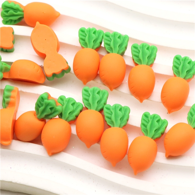 Resin rabbit radish 3d resin accessories