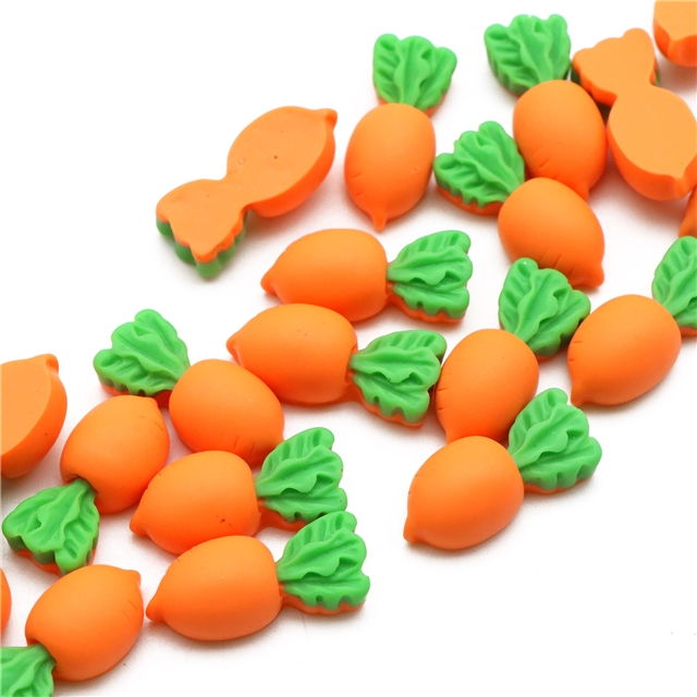 Resin rabbit radish 3d resin accessories