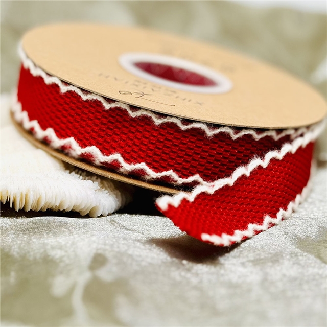 polyester polyester cotton plaid moon ribbon